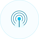 El icono de la aplicación Bluetooth de baja energía para sensores de IoT
