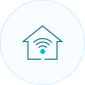 El icono de la aplicación Bluetooth de baja energía para el hogar inteligente