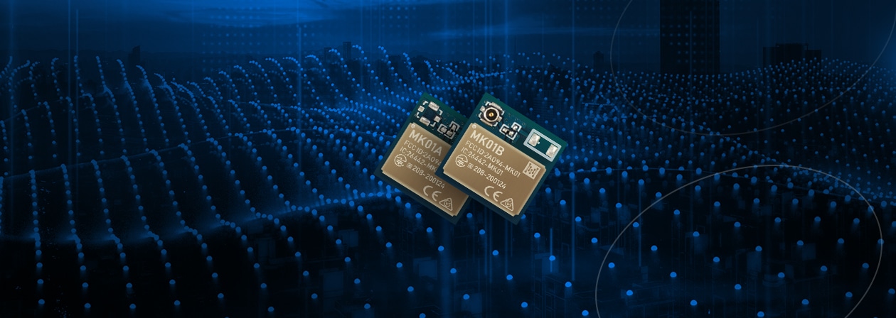 Видео модуля MK01 nRF52832 Blutooth