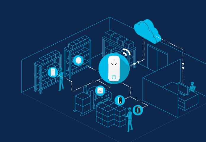 La aplicación de la puerta de enlace Bluetooth MK106 para la gestión inteligente de activos