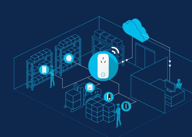 L'application de la passerelle Bluetooth MK106 pour la gestion intelligente des actifs