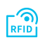 O ícone de RFID