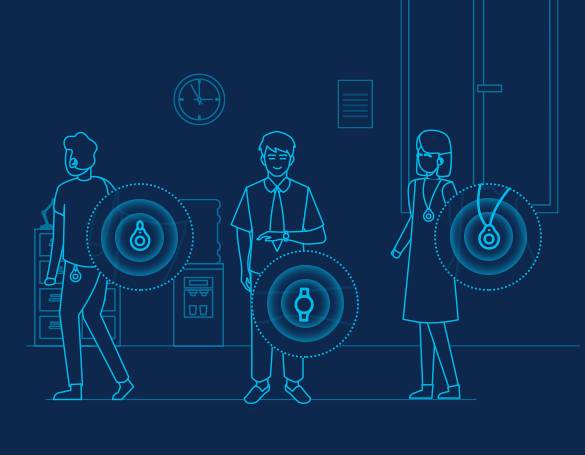 Haute performance de la balise portable W1 dans plusieurs styles de port