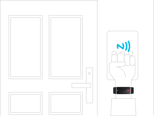 L'application de W2 pour réveiller l'appareil éteint avec une antenne NFC