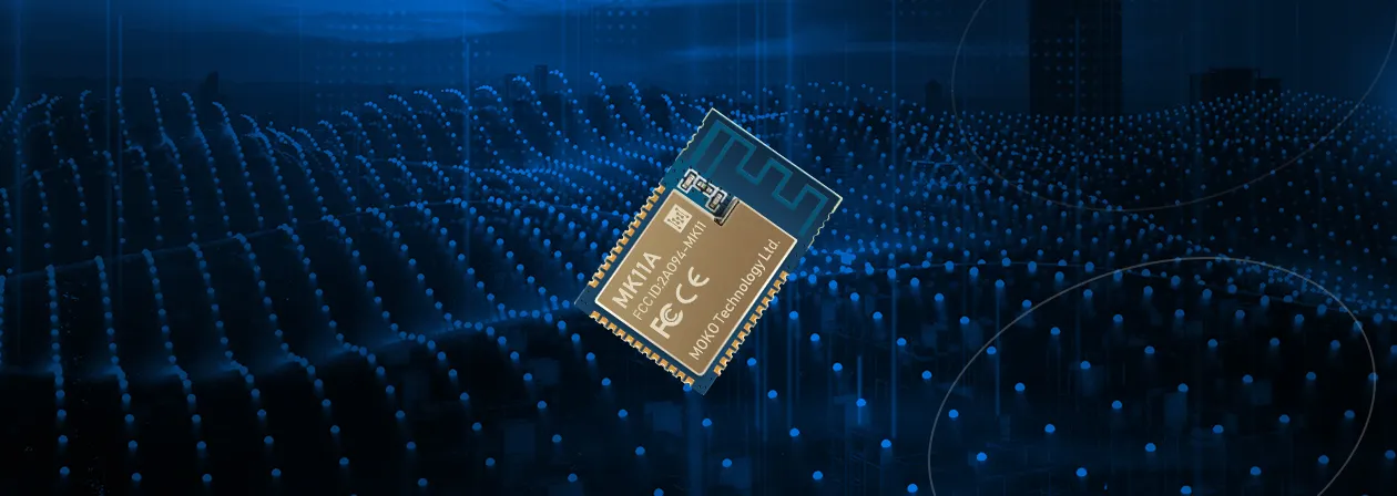 Lo sfondo video del modulo MK11 TI Bluetooth CC2642