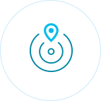 Posição interna por gateway Bluetooth