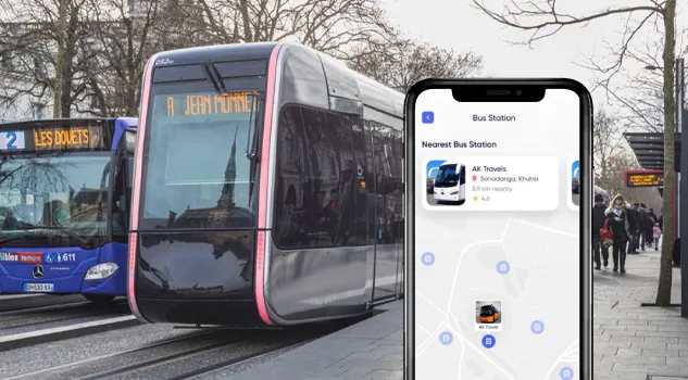 Ponto de ônibus - Trieste, Itália
