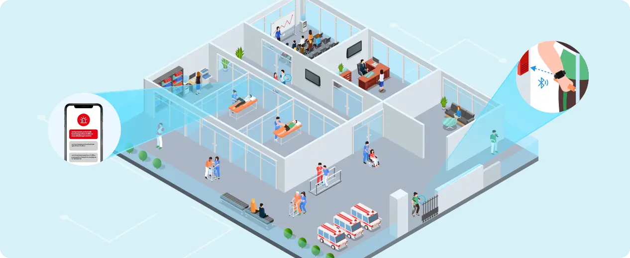 保健センターで