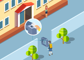 beacon application in School