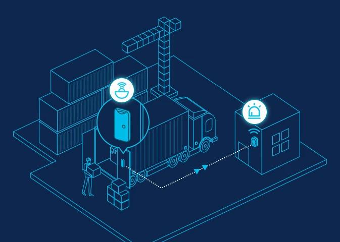 Мониторинг окружающего освещения с использованием светового датчика H6 Light Sensor Beacon