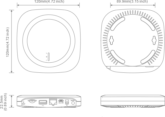 MKGW1-BW Pro Bluetooth Gateway