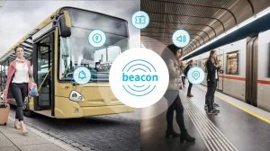 Proximity Beacons Has Been Widely Used in Bus and Railway Proximity Beacons Has Been Widely Used in Bus and Railway