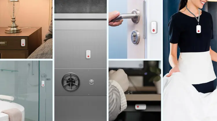 Where should the panic alarm system be installed