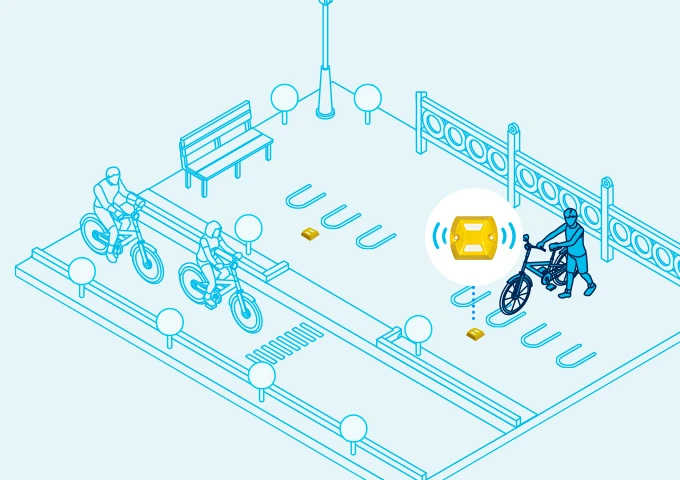 R1道釘燈塔車位管理