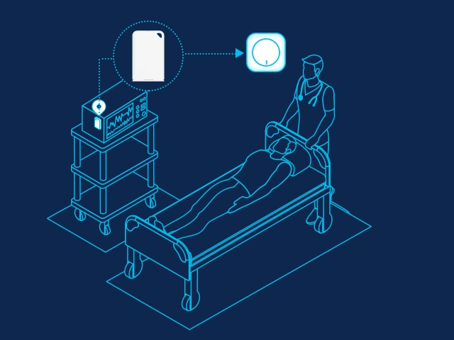Taille ultra-compacte, Poids léger, Précision exceptionnelle de l'étiquette d'actif M4 Pro BLE