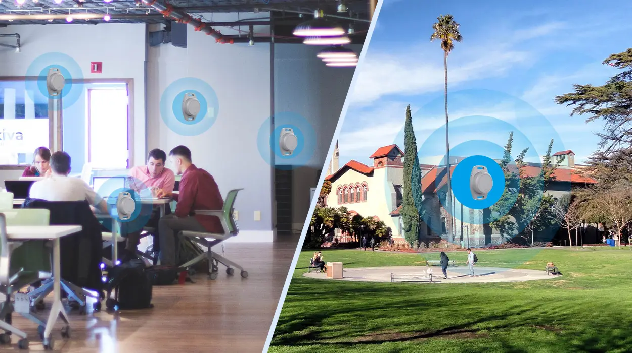 Reichweite der Standortbeacons im Innenbereich vs. draußen